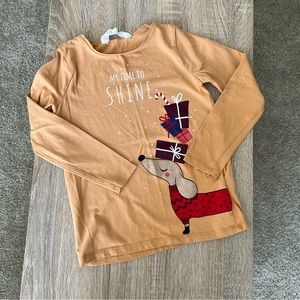 H&M Christmas Long Sleeve Tee
